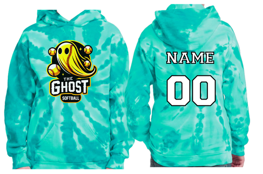 The Ghost Softball Youth Hoodie
