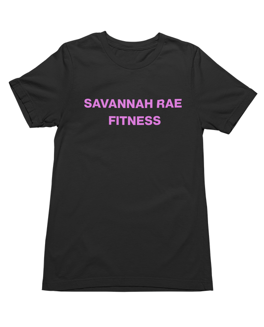 SAVANNAH RAE FITNESS *PERSONALIZED* TEE