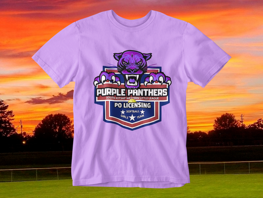Purple Panthers Youth T-shirt