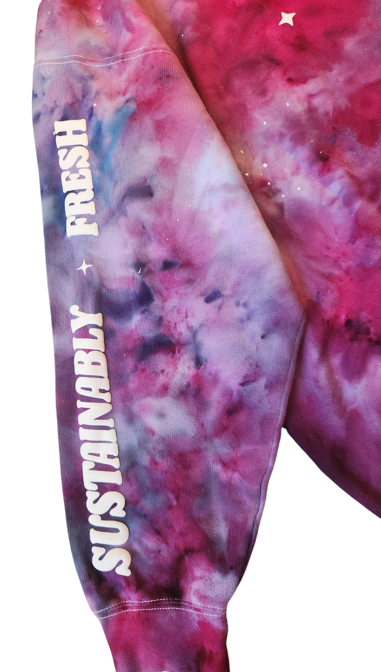 Tie Dyed Hoodie - Amethyst/Light Sapphire