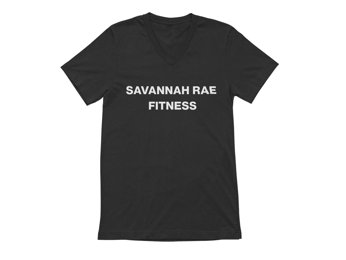 SAVANNAH RAE FITNESS V-NECK TEE