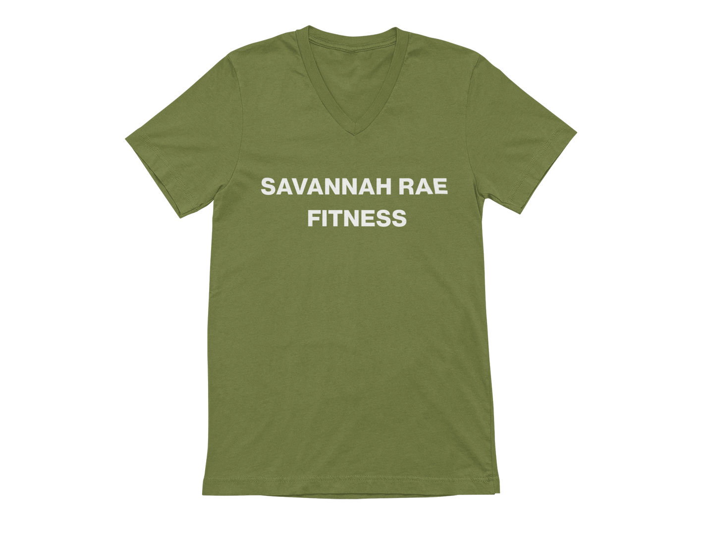SAVANNAH RAE FITNESS V-NECK TEE