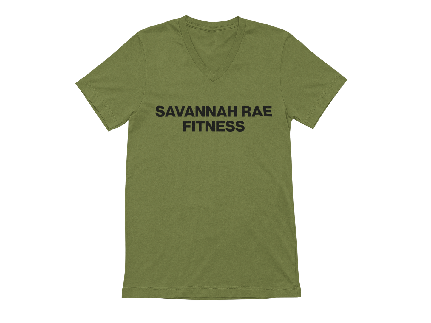 SAVANNAH RAE FITNESS V-NECK TEE