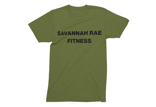 SAVANNAH RAE FITNESS GRASS TEE